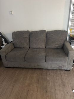Ashley’s Grey Couch