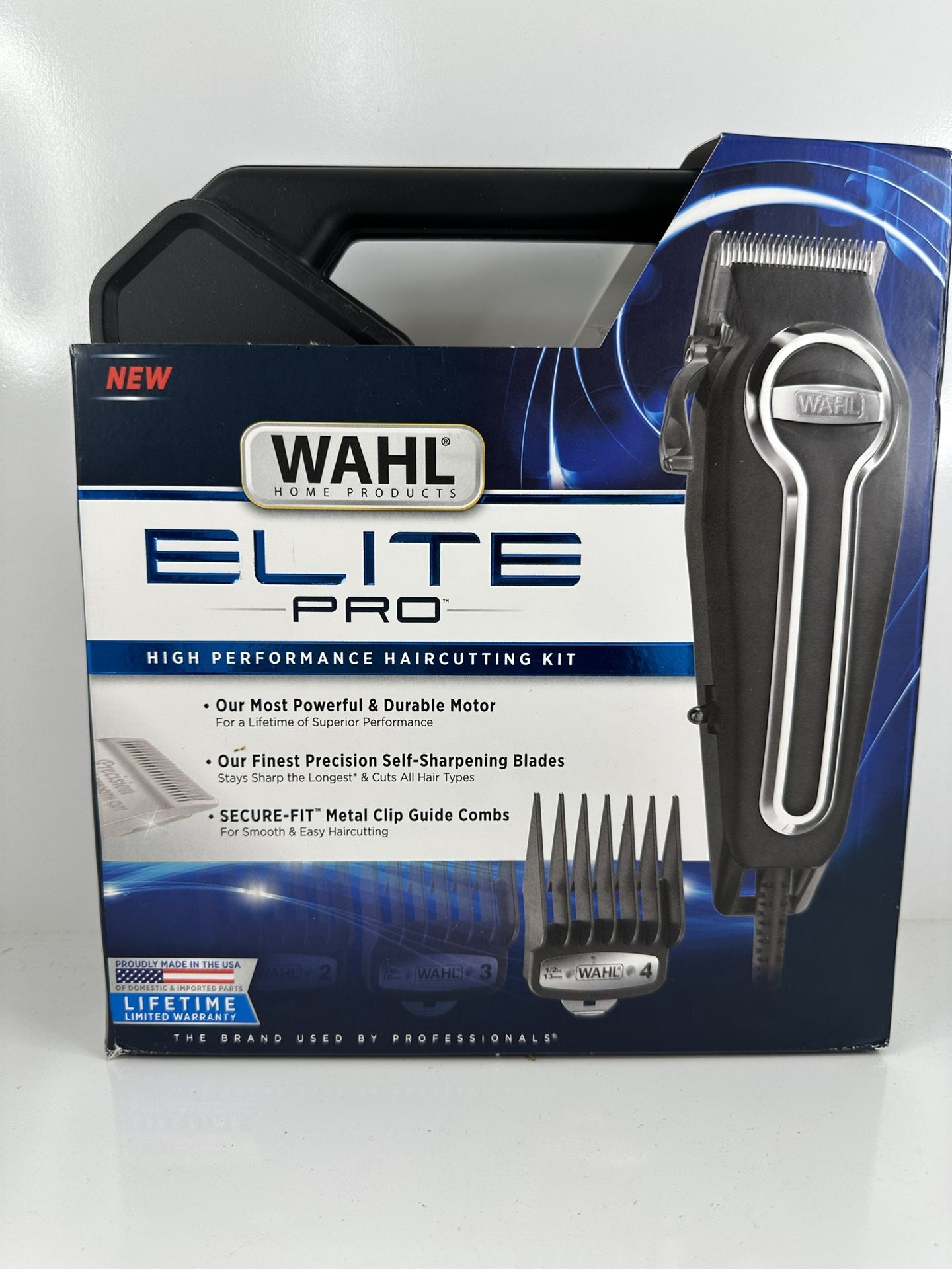Wahl Elite Pro Haircutting Kit 79602 – High Performance Clipper Set – NEW