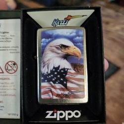 Mazzi Freedom Watch Zippo Lighter 