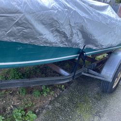 Boat, Trailer And Motor