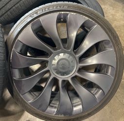 Tesla Wheels And Tires 21”