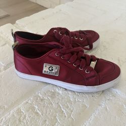 G by Guess Sneakers  Shoes Burgundy Maroon 2025 Color on trend fashion Size 6.5 Sneakers - Tie Up  Burgundy Valentines Day 