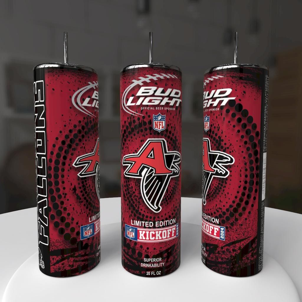Atlanta Falcons Football Tumbler