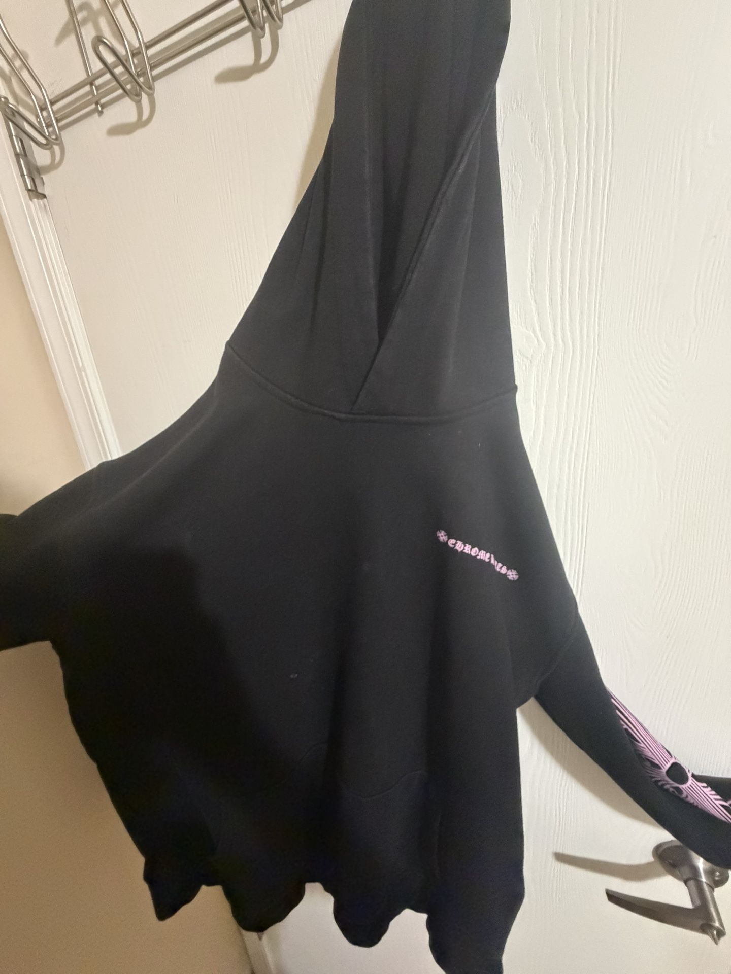 Chrome Heart Purple Hoodie (small)