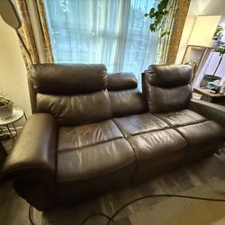 Real Leather Couch