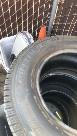 265/65R17 tires