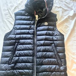 Vintage Moncler Vest With Hood 