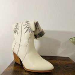 Womens Leather Ankle Boots