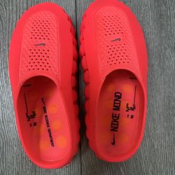 Nike Red Solar Slippers 