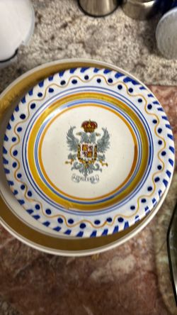 Vintage plate
