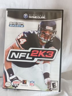 Nfl 2k3 Nintendo GameCube Tested 