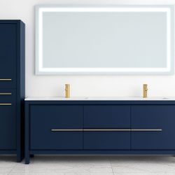 Bathroom Vanity 72"