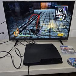 PS3 Slim 320 GB With Games