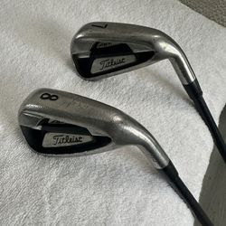 Titleist AP1 714 Golf Irons 7/8 Reg Flex Graphite