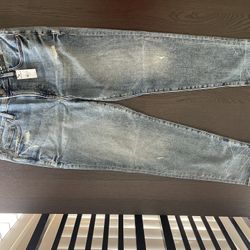 Express Men’s Skinny Stretch Blue Jeans 31x30 New With Tags