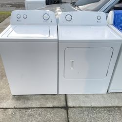Amana Washer Dryer Set 90 Days Warranty 