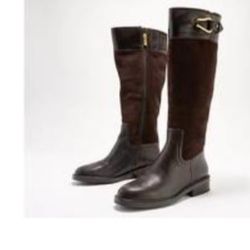 Vince Camuto Suede Leather Long Boots