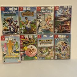 New Nintendo Switch Games Fae Farm, Paleo Pines, Active Life, Super Monkey Ball, Plants Vs Zombies