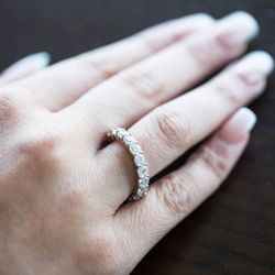 1ct Natural Classic Anniversary Bands