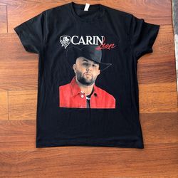 Carin Leon Mens Concert Shirt Large Camiseta Concierto Grande