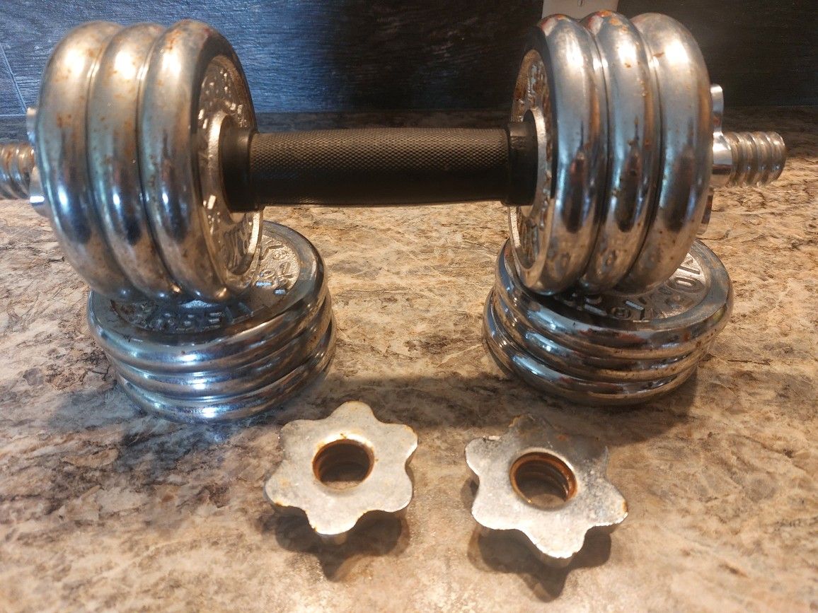 Vintage York Dumbbell