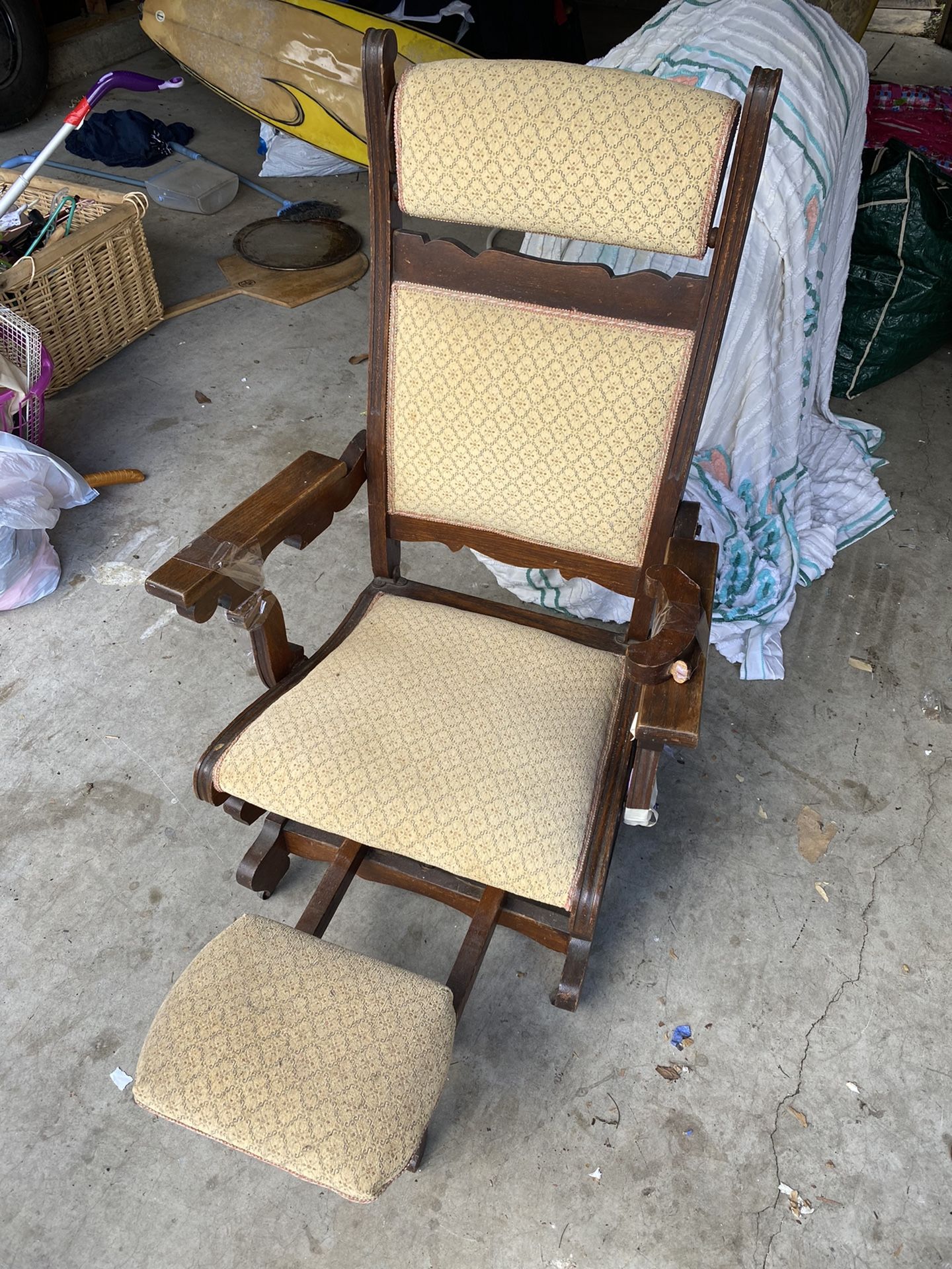 Vintage Rocking Chair From Late 1800