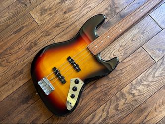 2004 Fender JB-62 FL Fretless Jazz Bass Jaco Pastorius Sunburst MIJ Japan