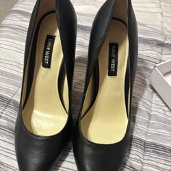 Nine West Black Heels Size 5