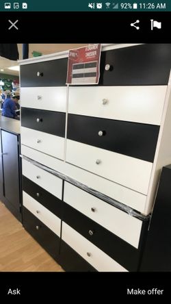 new 8 drawer dressers