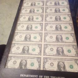 $1 Bills 