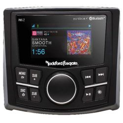 Rockford Fosgate  PMX-2
Punch Marine/Motorsport Compact AM/FM/WB Digital Media Receiver with 2.7" Display