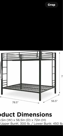 Bunk beds full on full !!