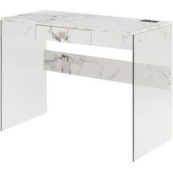 Marble Glass Vanity 🤍