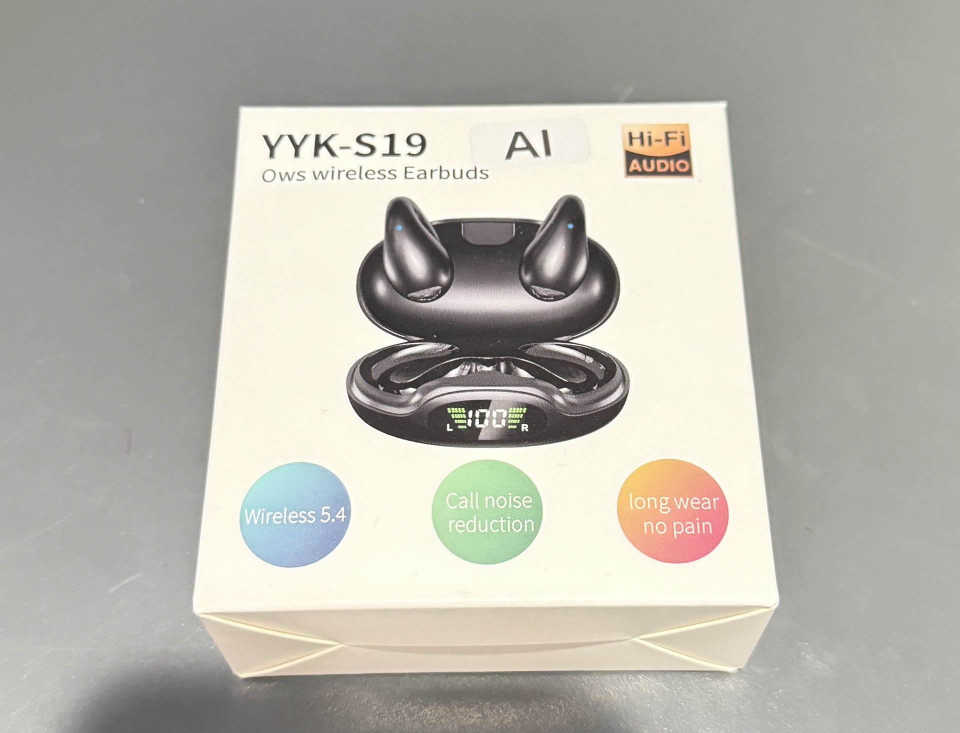 Brand New AI Translation Earbuds, Black
