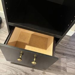 Black Side Table