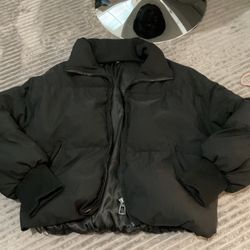 Black Puffer Jacket 