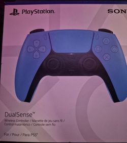 Blue ps5 controller
