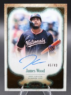 James Wood Topps Tier One Auto 46/49