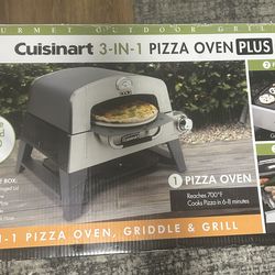 Cuisinart 3 in 1 pizza oven