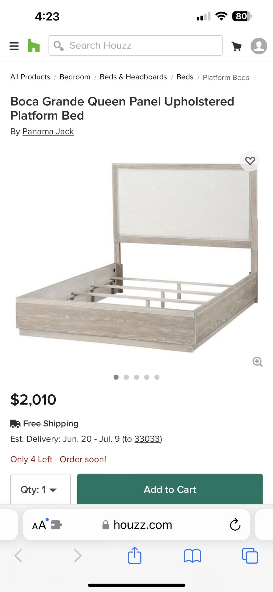 Queen Bed Frame