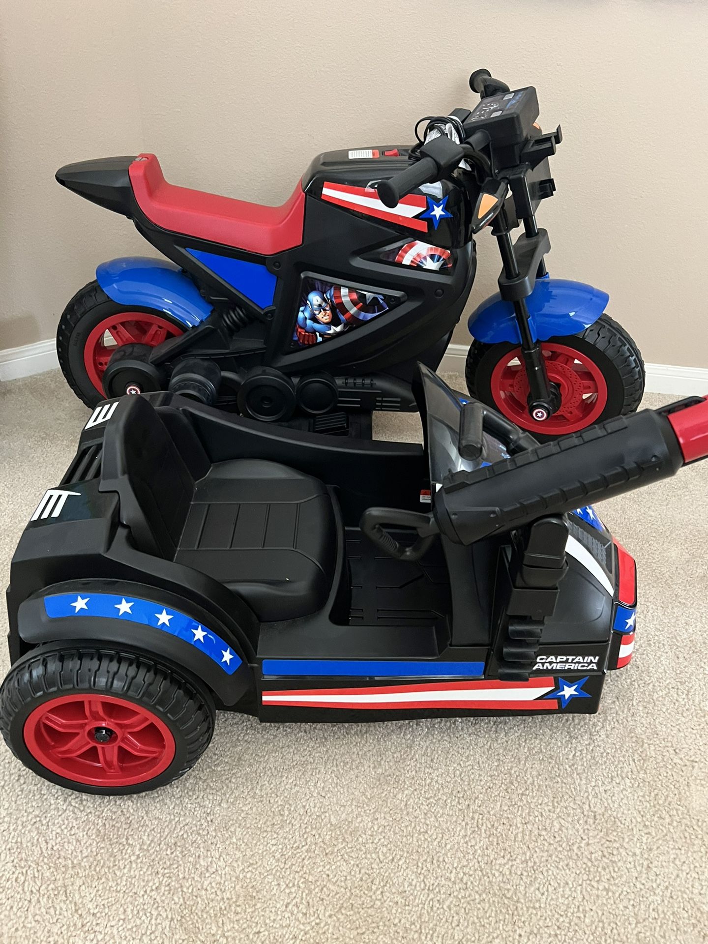 Marvel’s Captain America Motorcycle & Sidecar