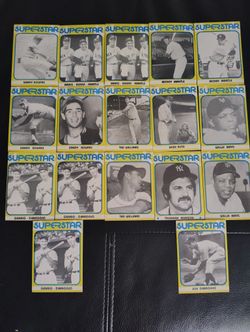 1980 Superstar Baseball Cards