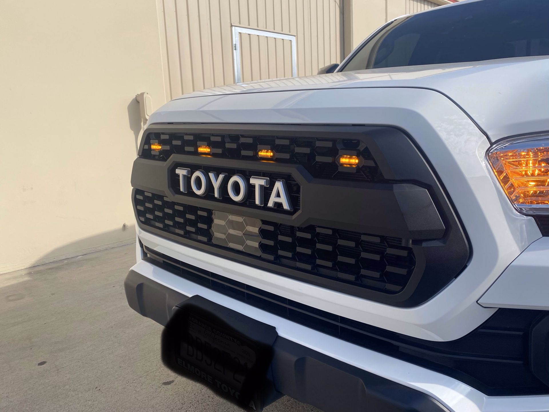 16-22 Toyota Tacoma TRD Pro Style Grille - Direct Replacement With LED Lights