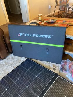 All Powers 600W Foldable Solar Blanket