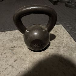 Kettlebell (35lbs) 