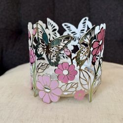Butterflies In The Garden 3-wick Candle Holder 🦋