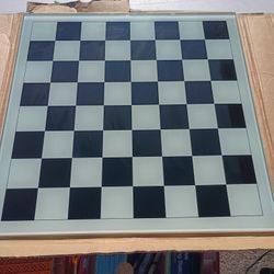 Glass Chess Board 