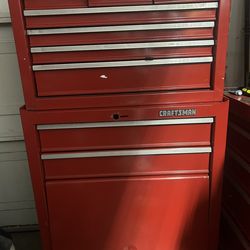 Craftsman Red Tool Box Set