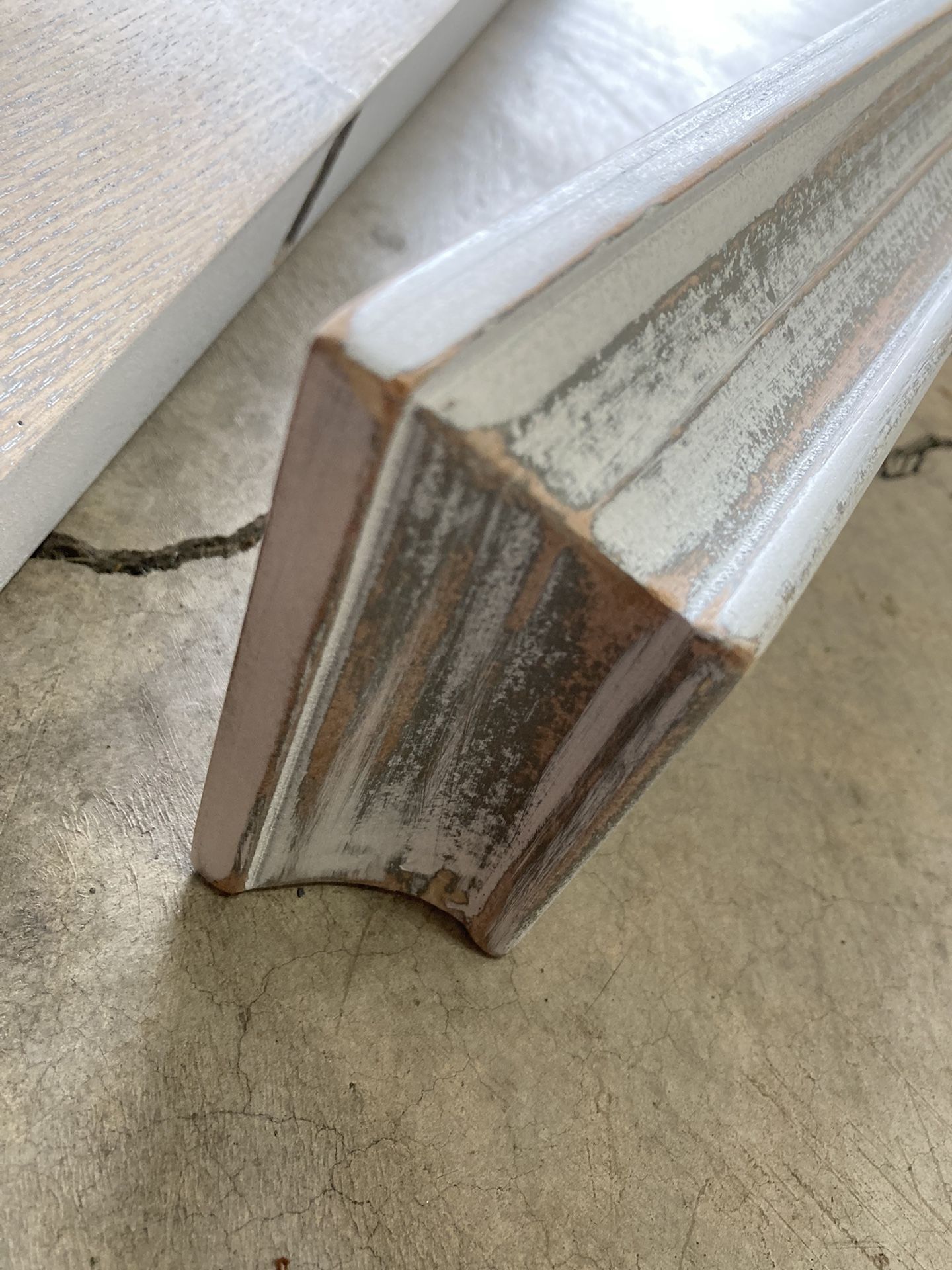 (2) Wood Floating Shelves