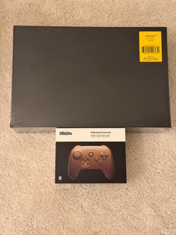 Funtastic Gold Analogue 3D N64 w/ 8BitDo Controller